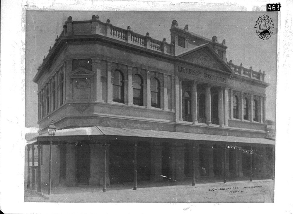 Fremantle Literary Institute with verandah