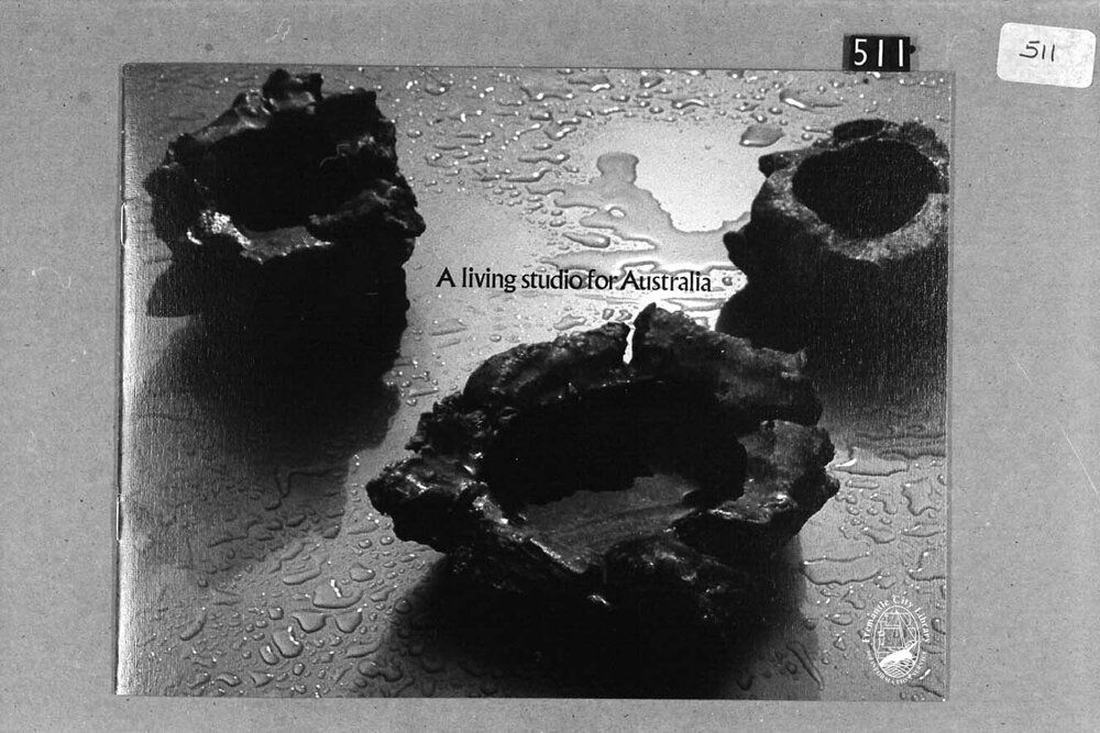 Cover of Brochure issued by F.C.C. in connection with launching of Trust Fund for Arts Centre