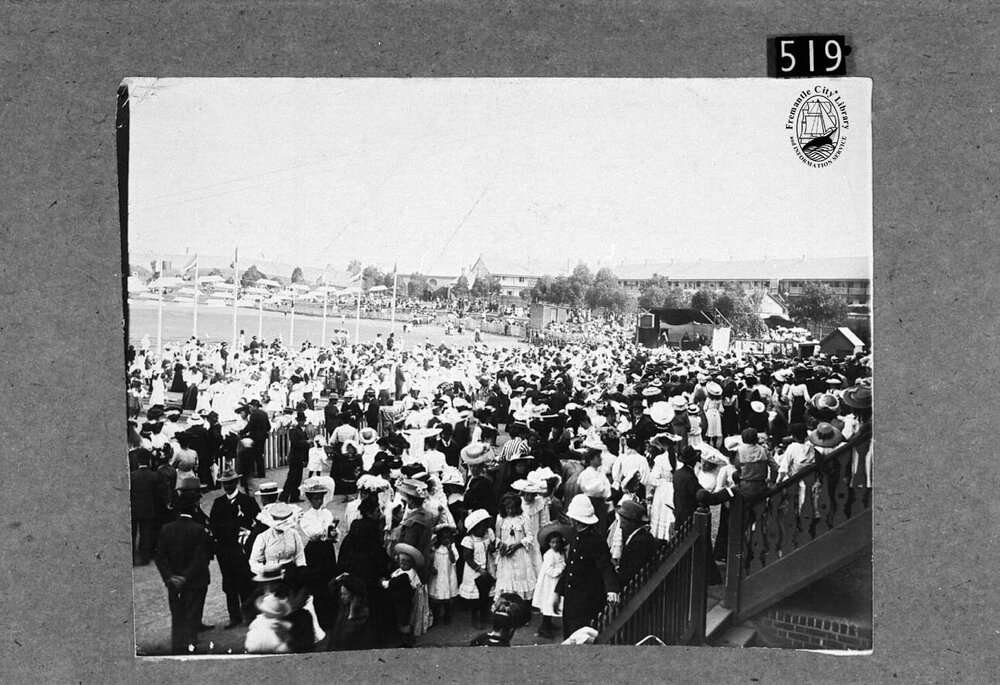 A carnival on Fremantle Oval