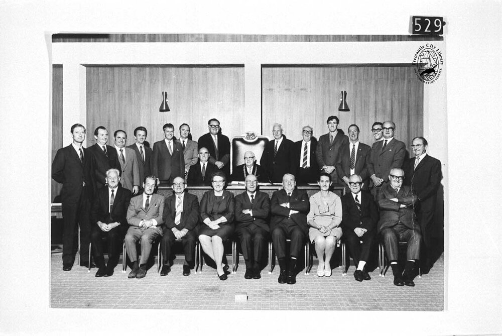 Centenary Council meeting, Councillors and senior staff