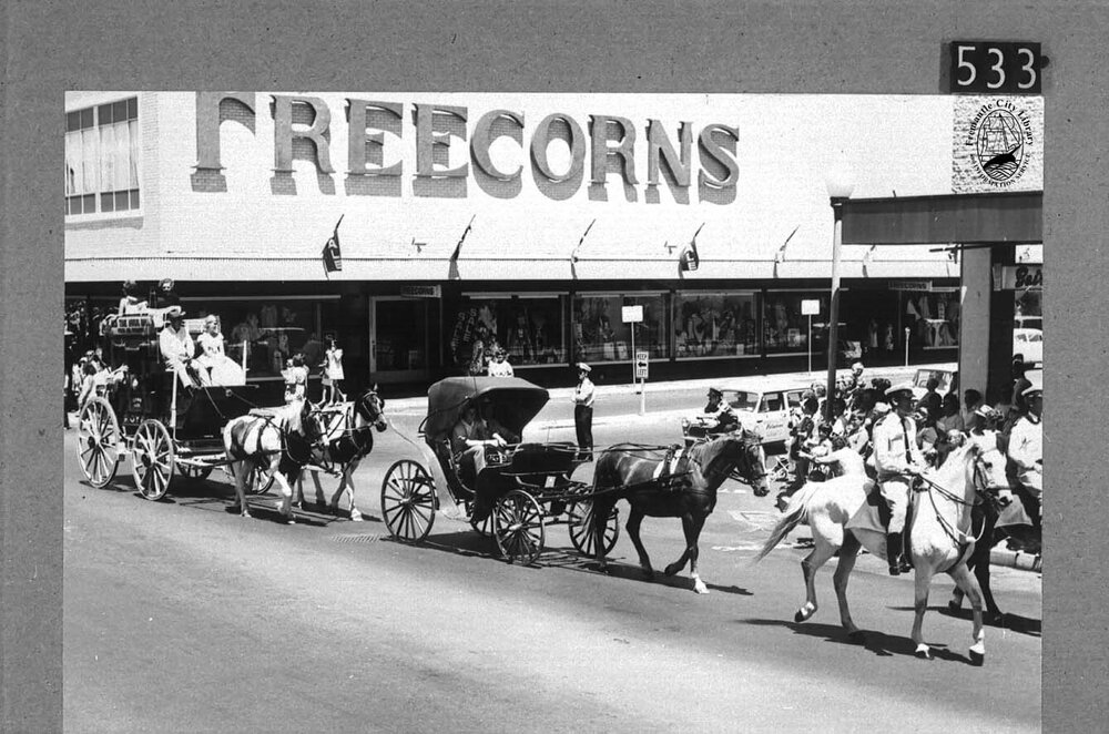 Local Government Centenary procession in Fremantle on Saturday 29th January 1971