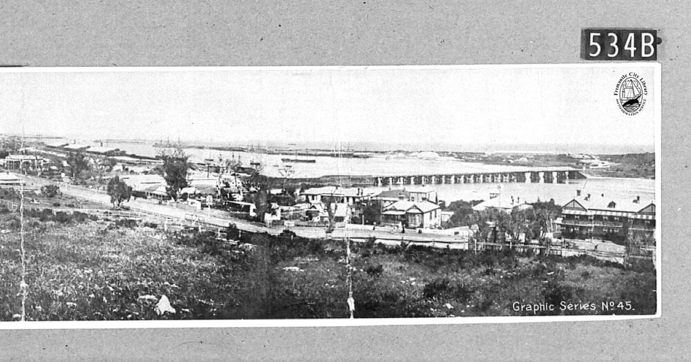 View of Fremantle from vicinity of Cantonment Hill