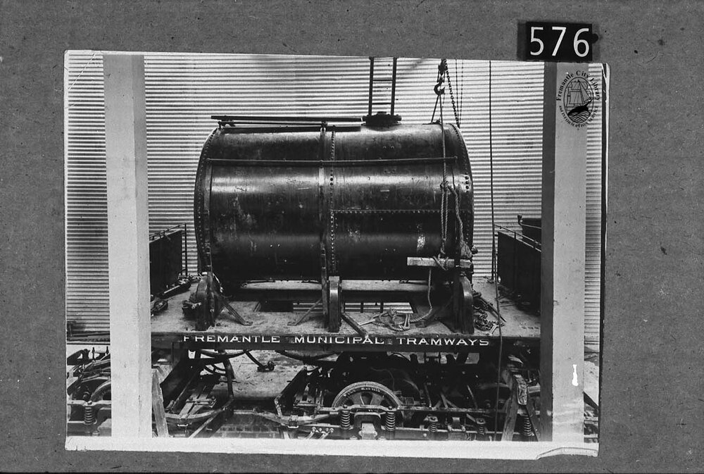 Fremantle Municipal Tramways "water tram"