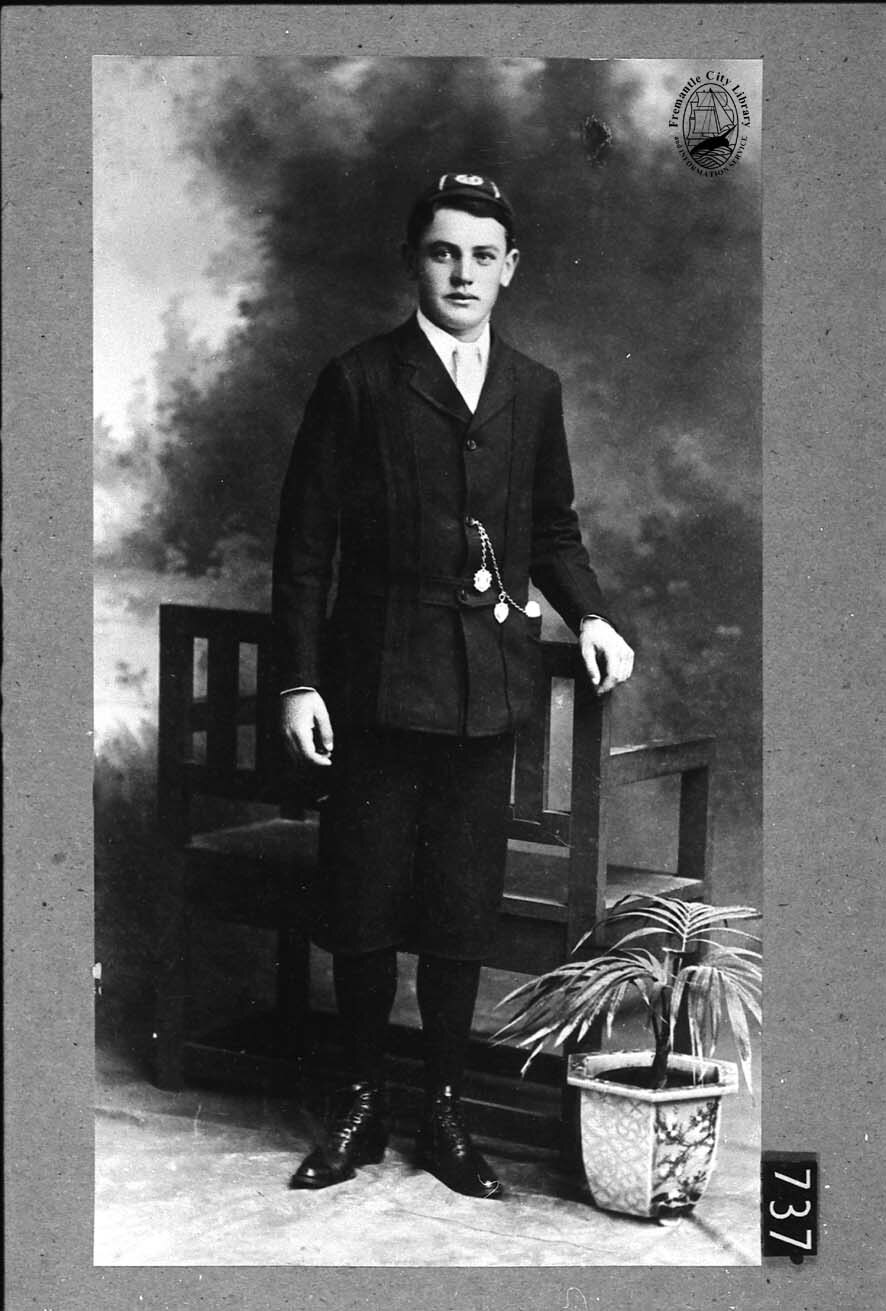 William Frederick Samson as a schoolboy