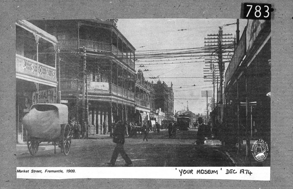 Market Street looking towards the Railway Station
