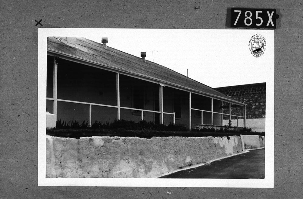 South wall of hospital