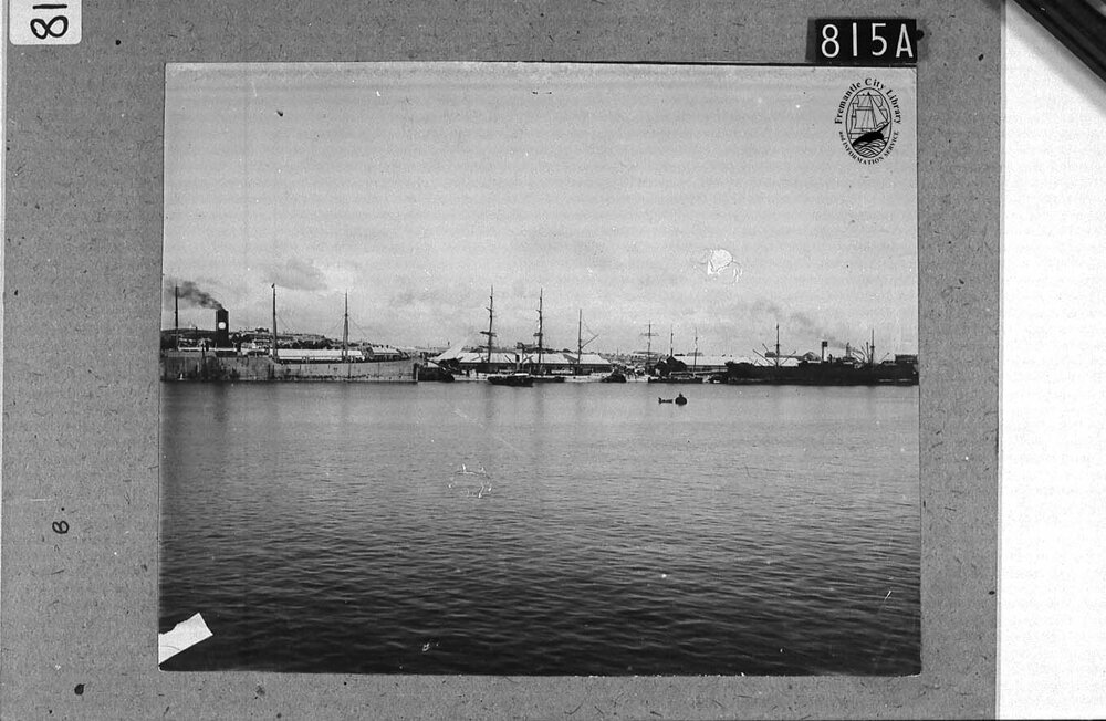 View of Fremantle from North Wharf