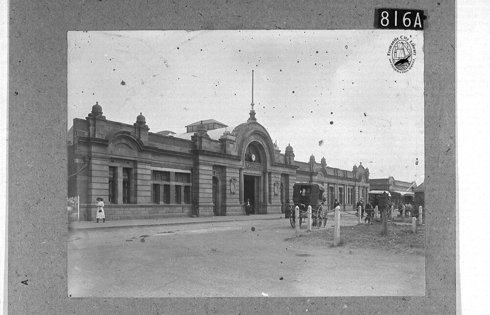 Exterior of Fremantle Railway Station