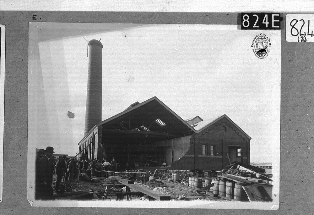 Construction of Power House, South Mole