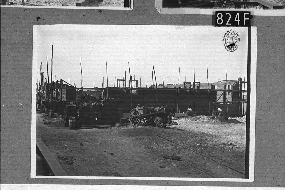 Construction of Power House, South Mole