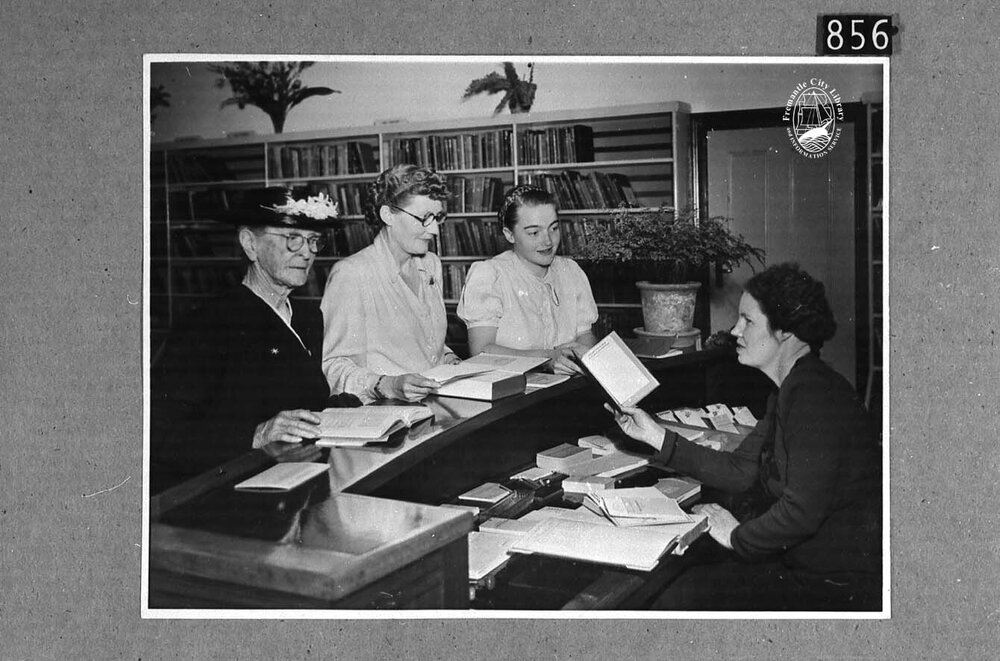 Interior of the Fremantle Free Lending Library