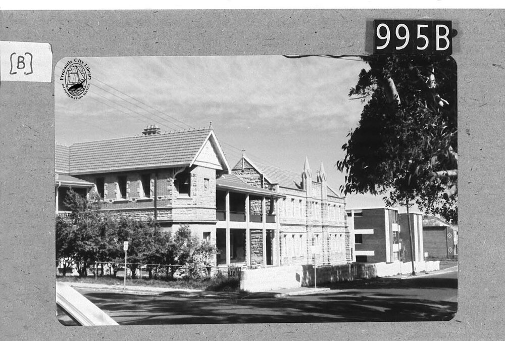 Ellen Street frontage of Christian Brothers College