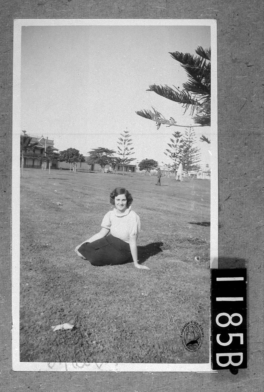 Mavis Beasley on the Esplanade