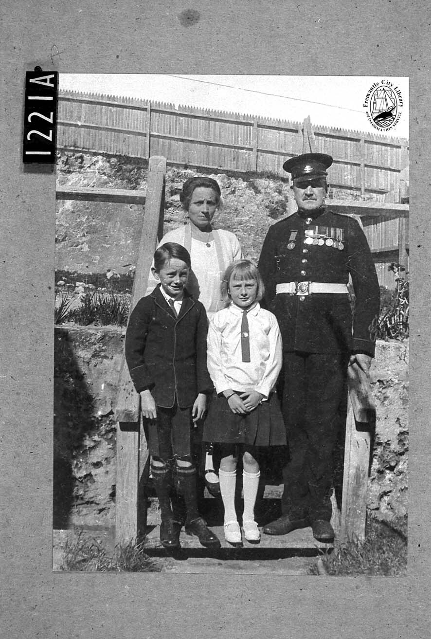 William George Kershaw Haydon and family
