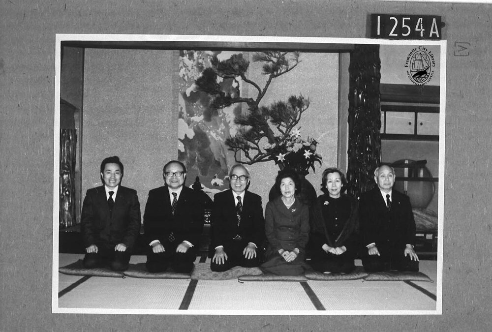 Representatives from the Sister City Yokosuka, Japan