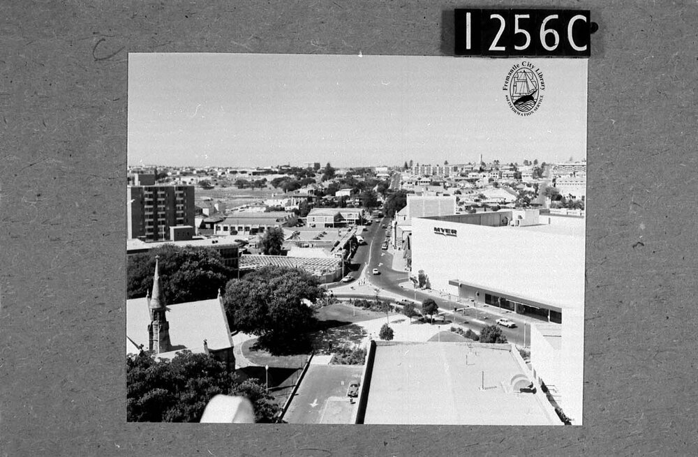 View of High Street from the Civic Administration Building
