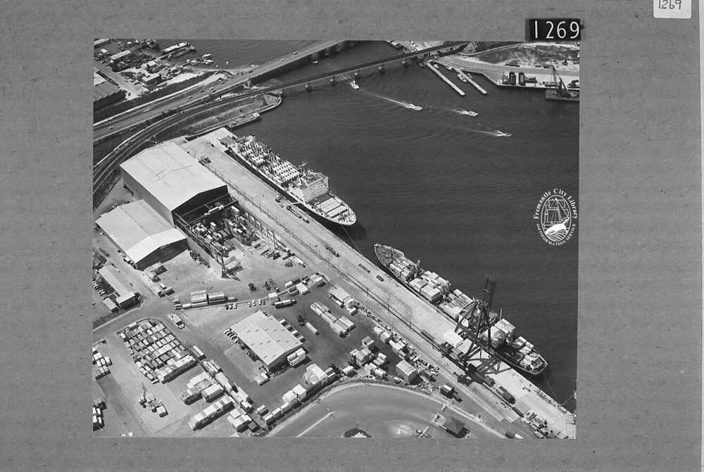 The Port of Fremantle Container Terminal