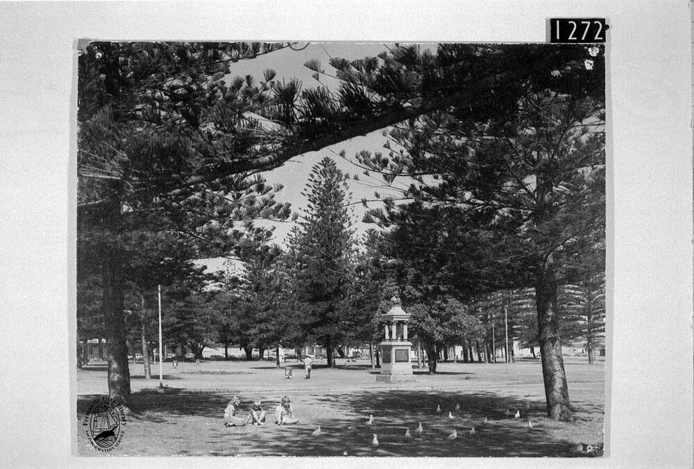 The Maitland Brown Memorial on the Esplanade