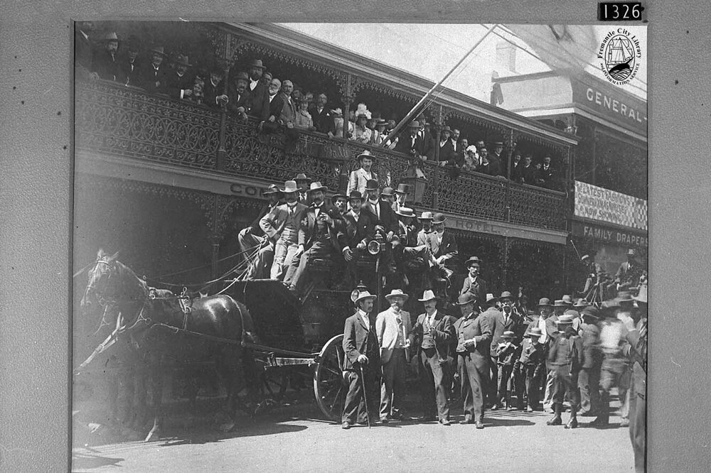 Visit of an Irish Patriot, Mr William O'Brien