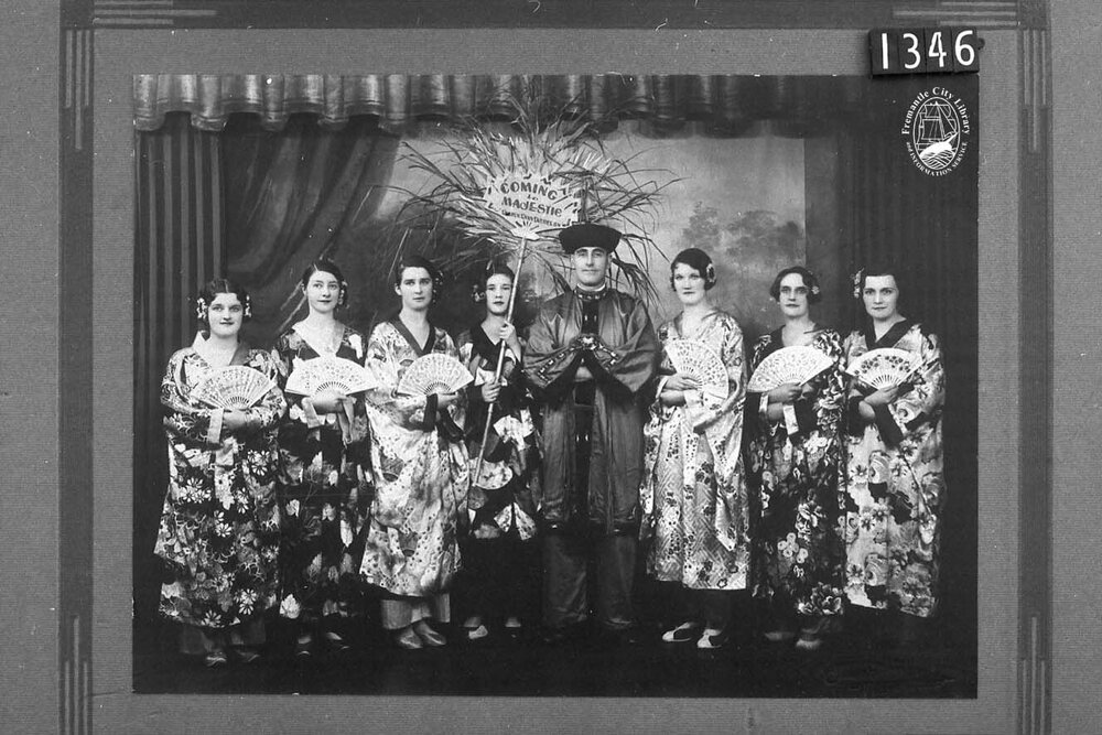 Staff of Majestic Picture Theatre