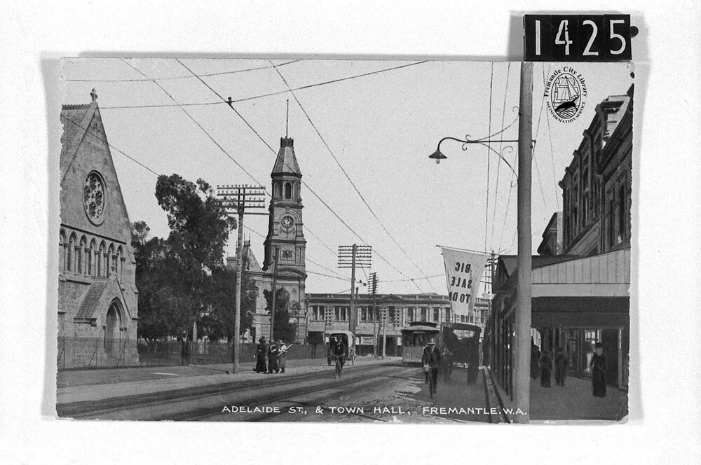 Adelaide Street and the Town Hall
