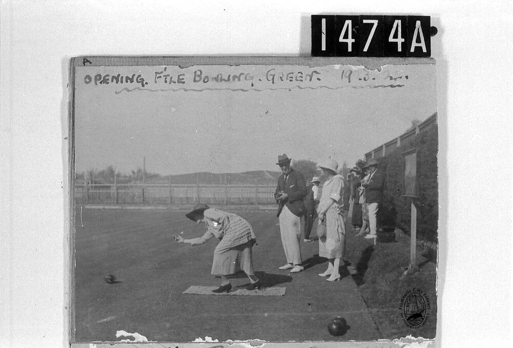 Opening Fremantle Bowling Green
