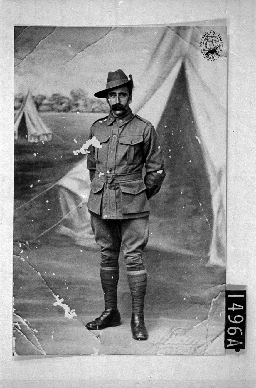 John T Lyons in World War I uniform