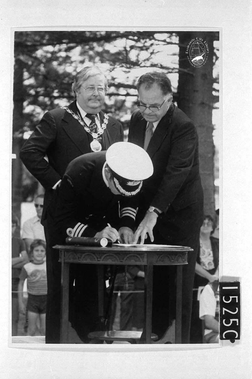 Commander John Fremantle R.N.