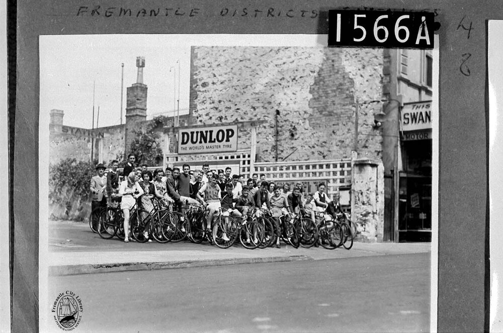 Fremantle Cycling Club's first billy run