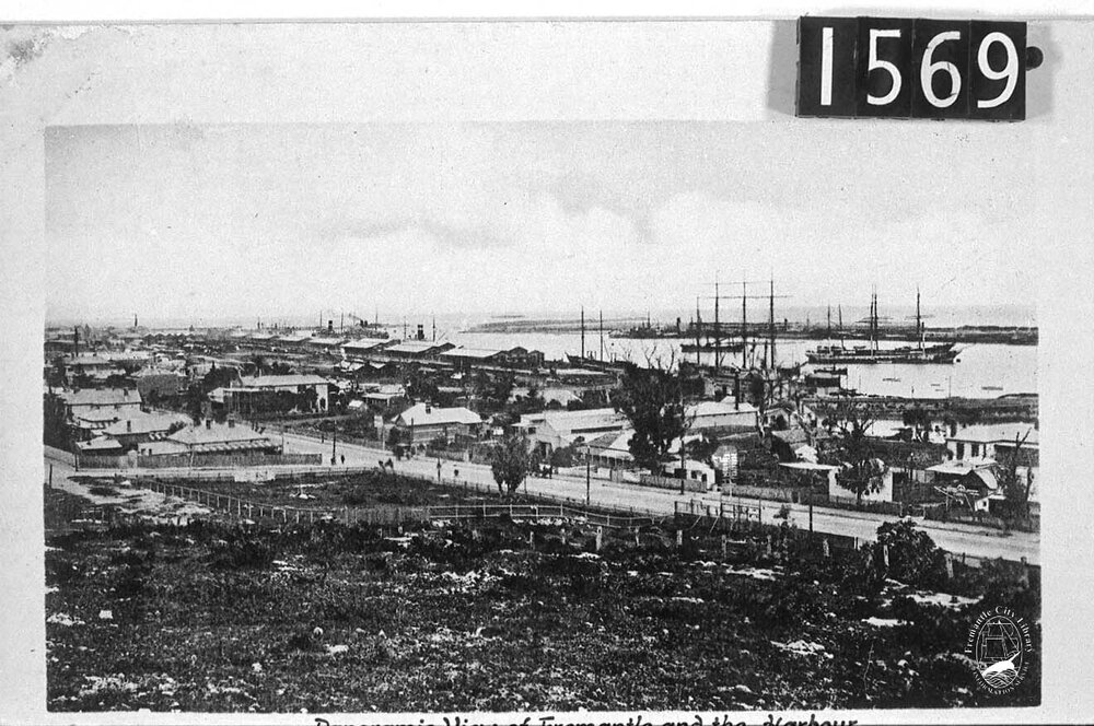 Panoramic view of Fremantle