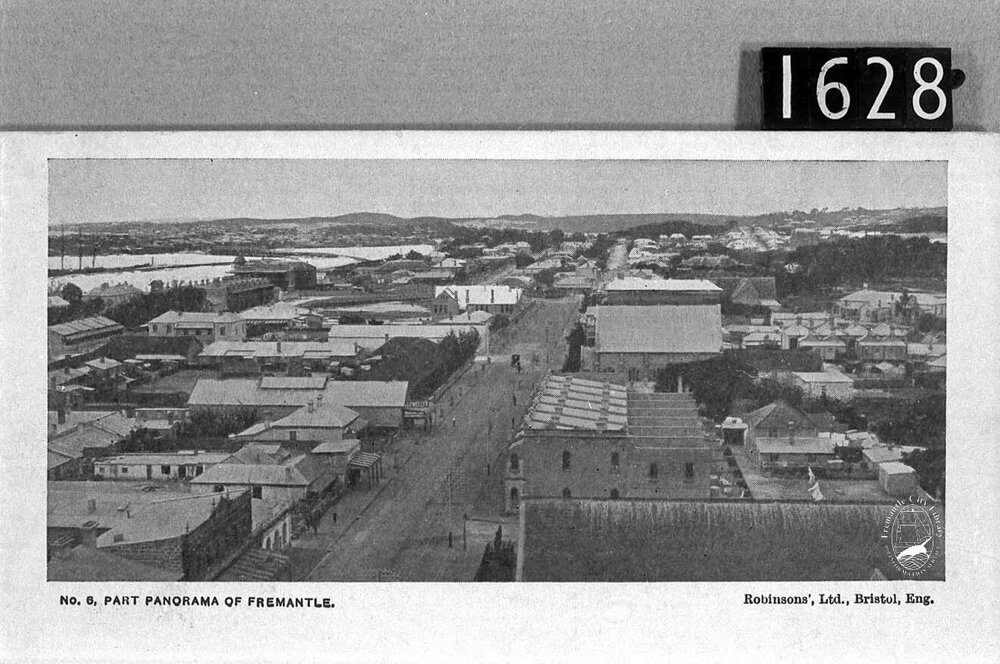 Looking along Adelaide Street