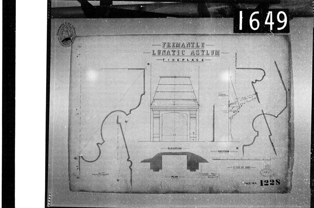Fremantle Lunatic Asylum plans