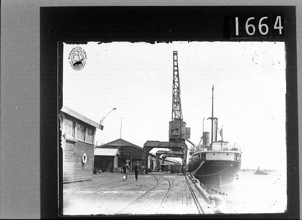 Wharf side scene