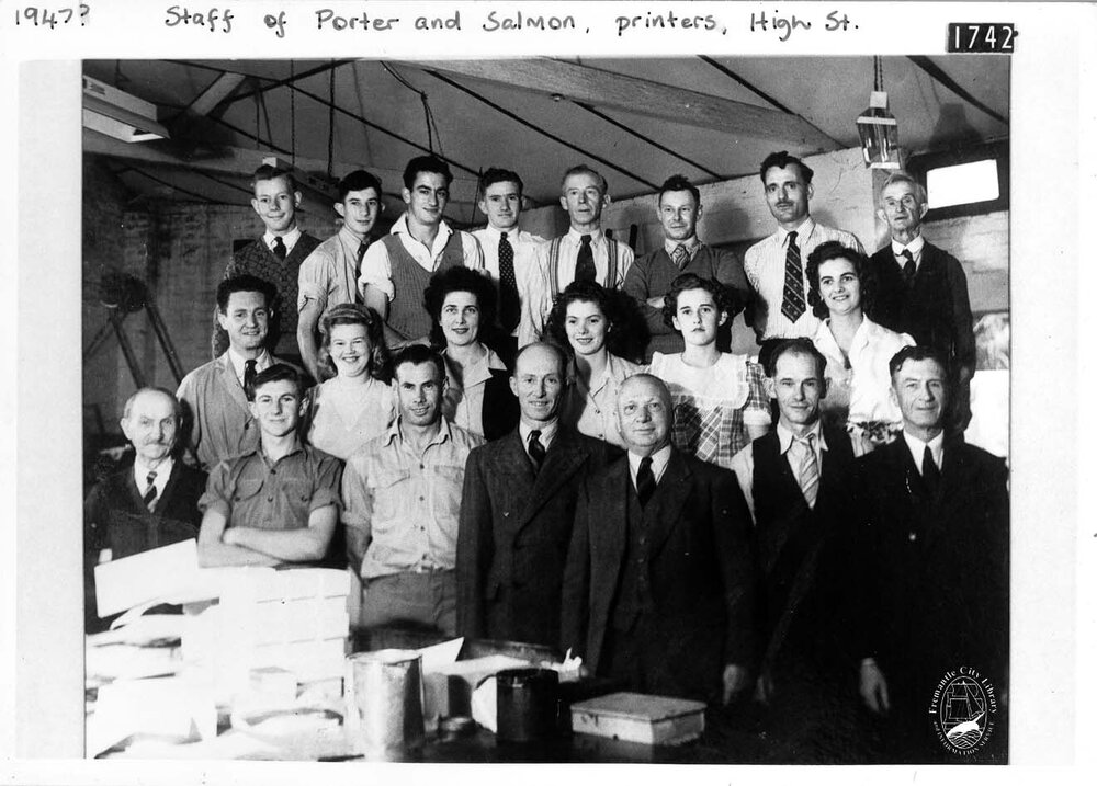 Staff of Porter and Salmon