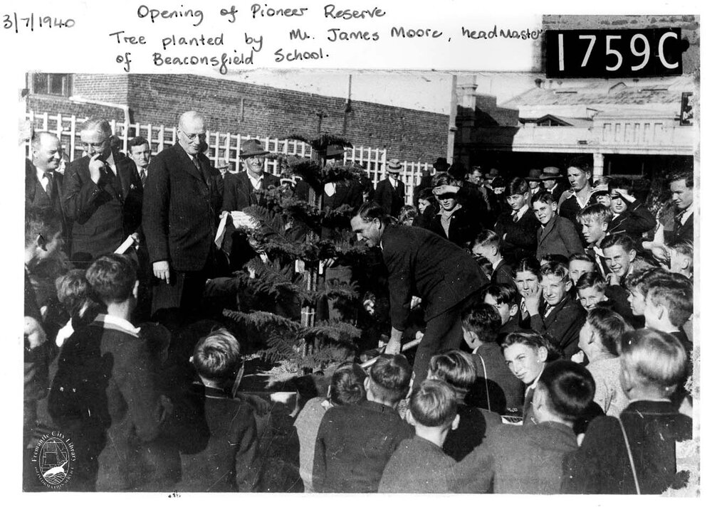 Opening of Pioneer Reserve