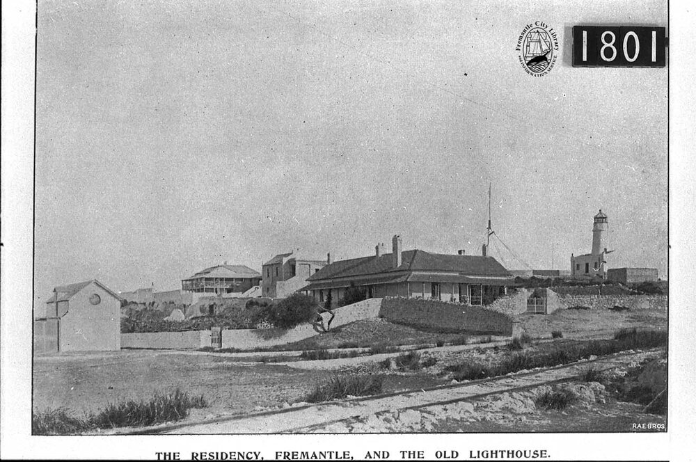 The Residency and old lighthouse