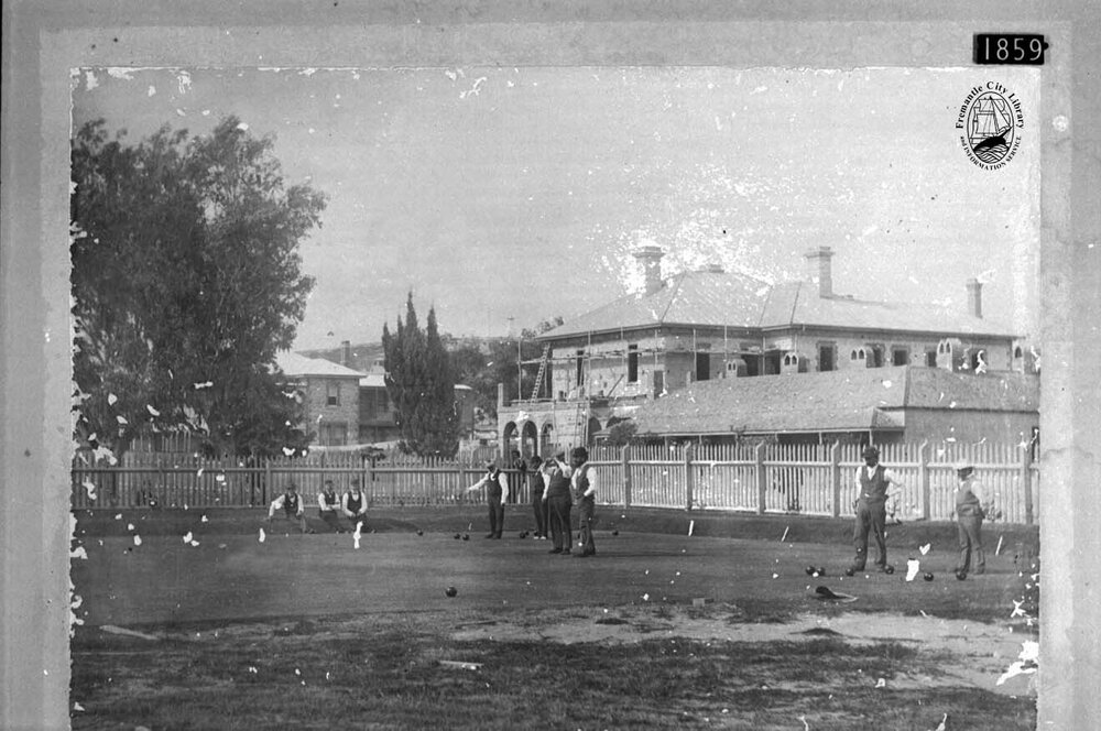 Original site of the Fremantle Bowling Club