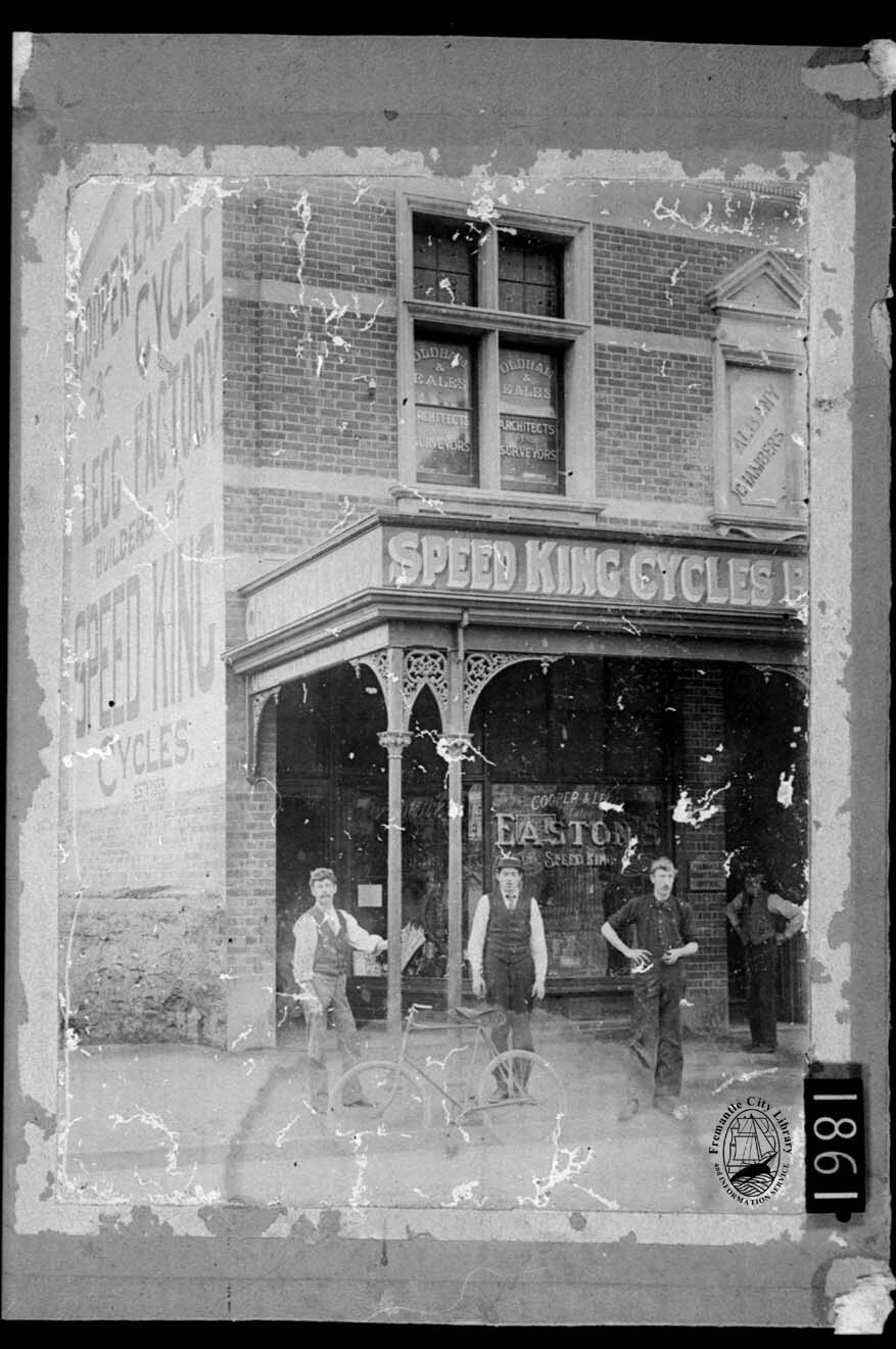 Cooper and Legg's bicycle shop