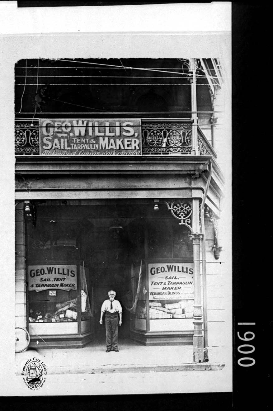 George Willis, sail, tent and tarpaulin maker