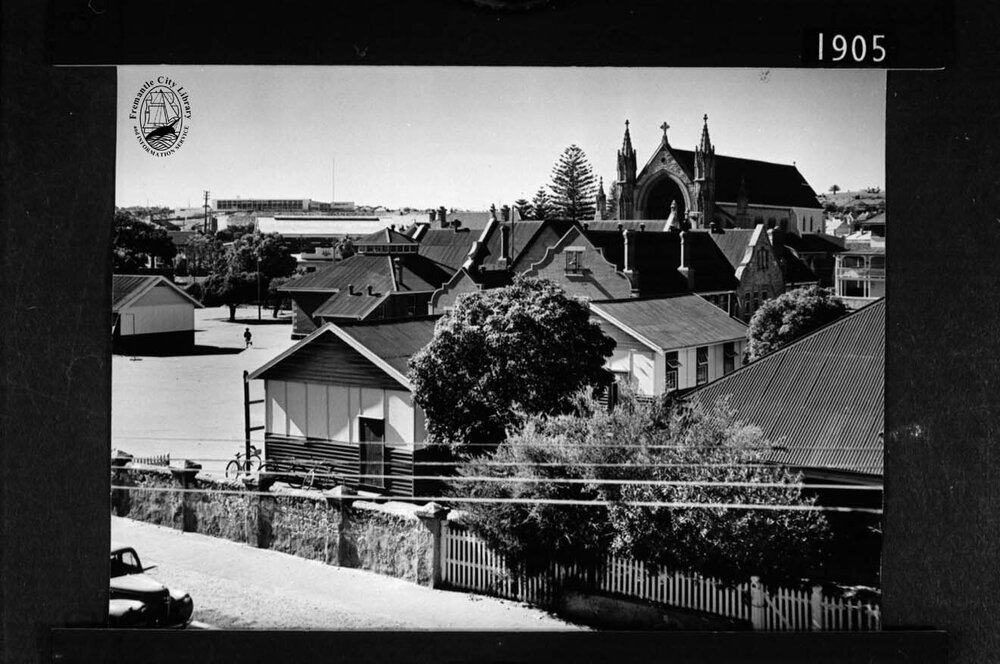 View of Fremantle Boys School yard