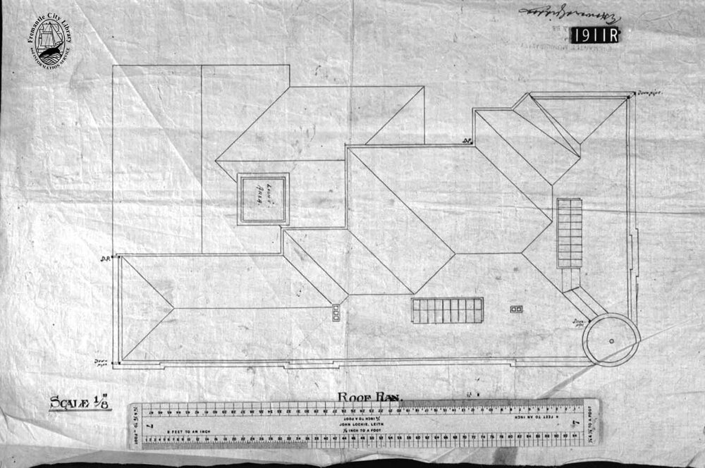 Plans for the Hotel Fremantle