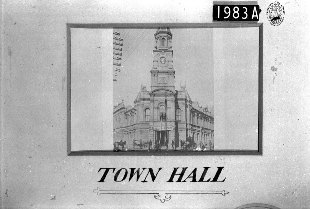 Fire Brigade demonstration at Fremantle Town Hall