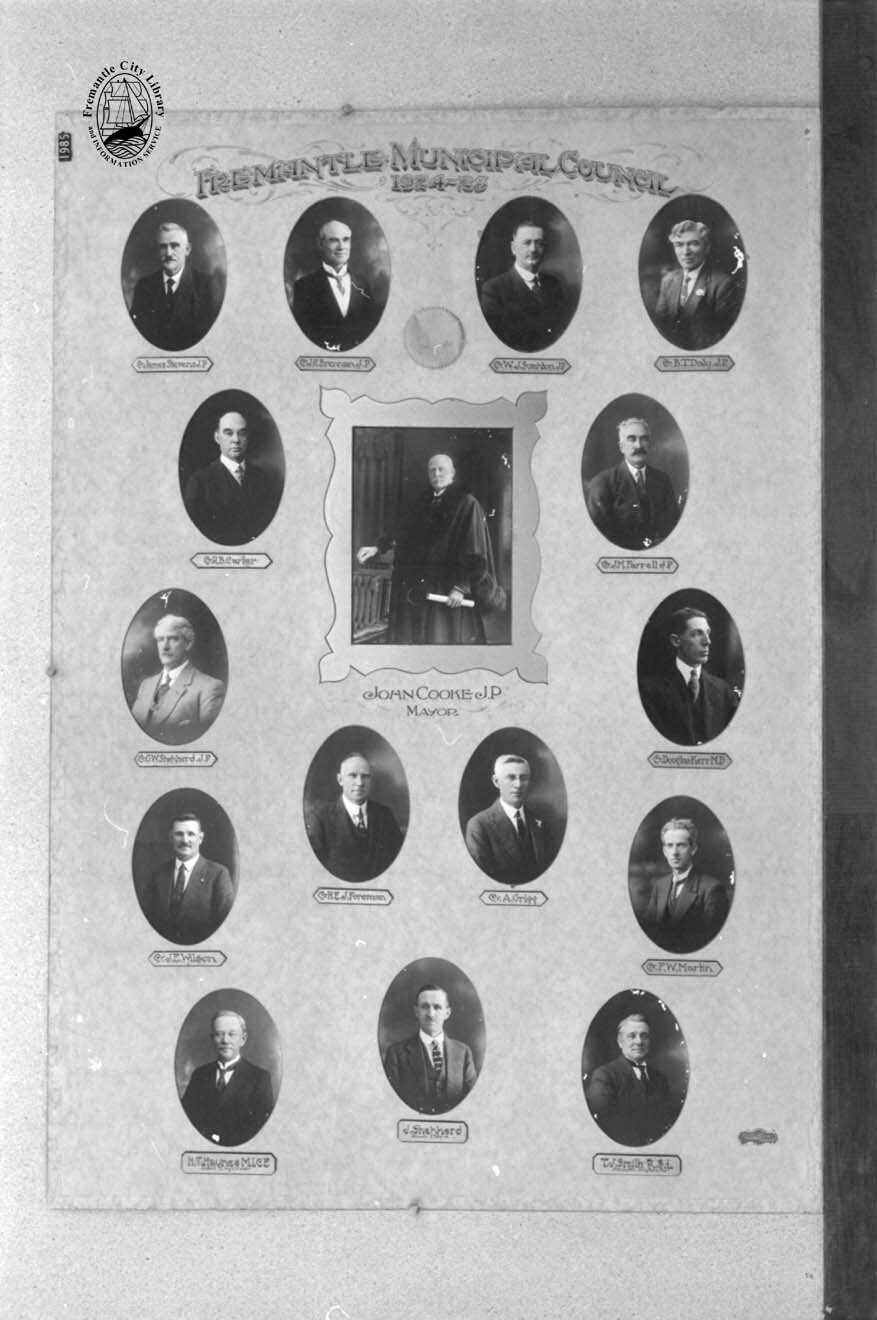 Fremantle Municipal Council 1924/1925