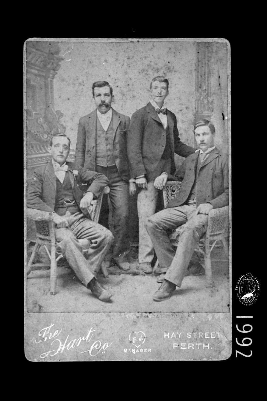 Edward Gracie, Charles Henry Wilson, Frances Emanuel Wilson and George William Hill