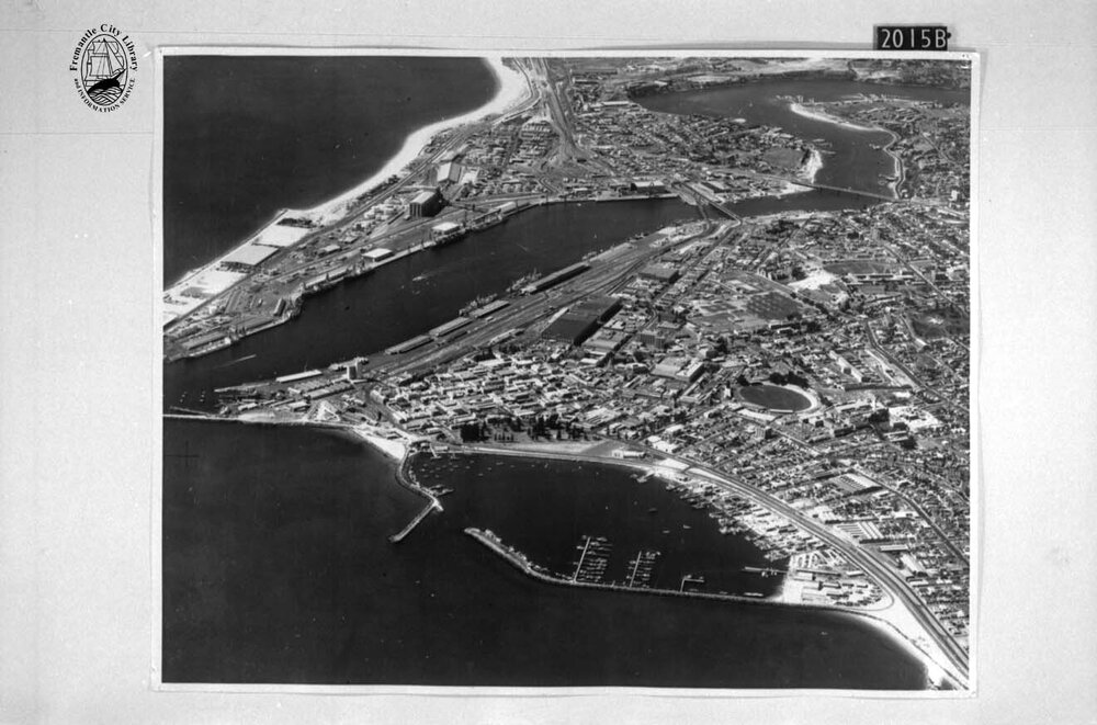 Aerial view of Fremantle