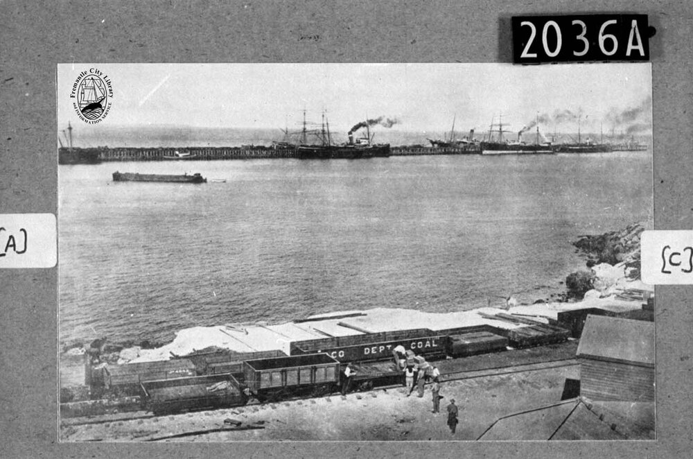 View of Long Jetty from the South Mole