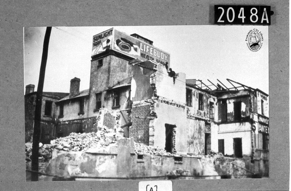 Demolition of Manning's Folly