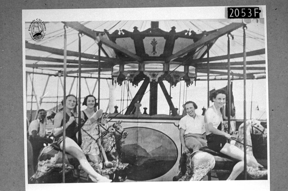 The merry-go-round at South Beach