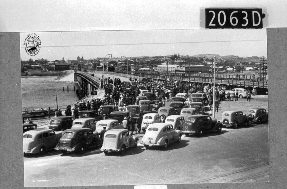 Opening of the new traffic bridge