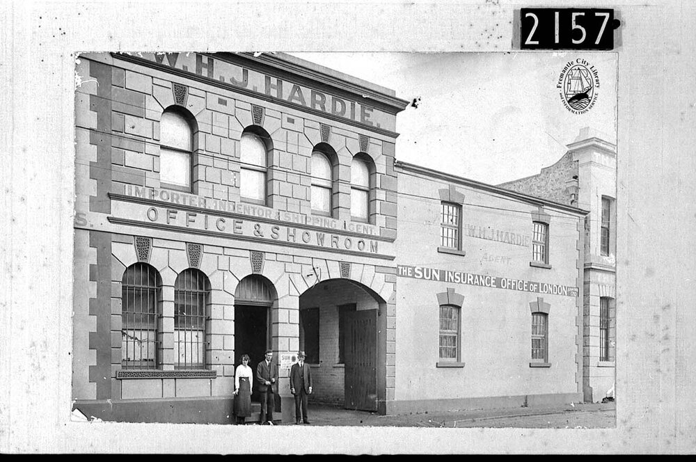 W H J Hardie, Newman Street